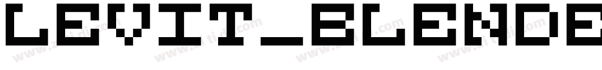 Levit_Blended Bold M字体转换